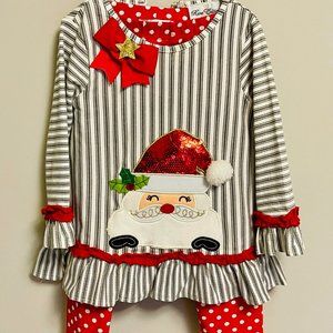 Rare Editions | 3T | Santa Top & Pants